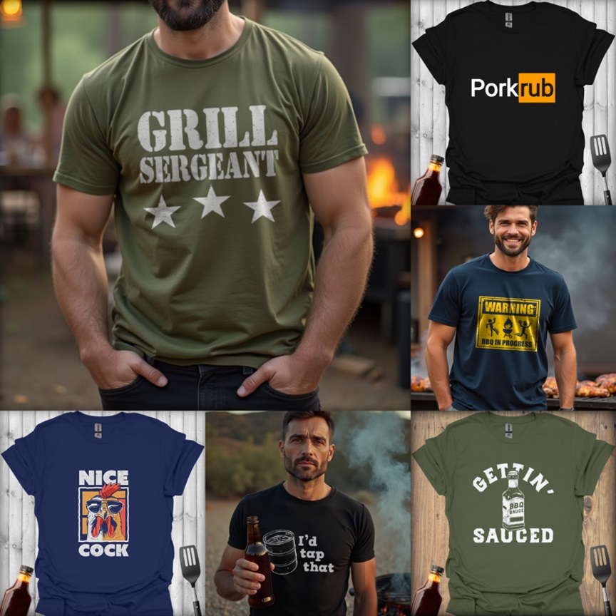 IconiQ Creative featured BBQ & gym tees